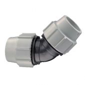 Gomito a 45° 32mm per tubi in polietilene