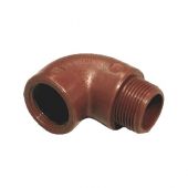 Gomito a 90 mf in PP 3/4" per tubi in polipropilene Bucchi