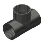 Tee a 90° filettato 1/2" per tubi in polipropilene Plasson
