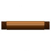 Prolunga filettata in PP 3/4 x30cm per tubi in polipropilene
