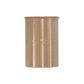 Bussola cilindrica per gas in ottone 50x4,6mm per tubi in polietilene
