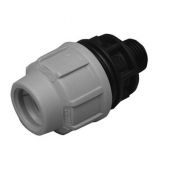 Raccordo M 2" x63mm Dianflex per tubi in polietilene