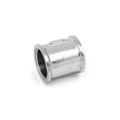 Manicotto diritto FF in ottone cromo IBP 1/8"