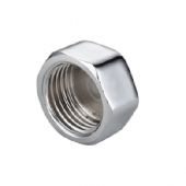 Tappo F in ottone cromo IBP 3/8" CW617N-DW