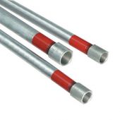 Tubo zincato in barre ML 6 acqua-gas senza piombo 1/2