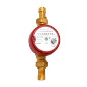 Contatore per acqua calda 90° 15mm - 1/2" 110L
