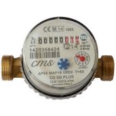 Contatore per acqua fredda Super Dry asciutto CMS 3/4"