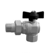 Valvola a sfera ad angolo per collettori 1/2'' DN 15 PN 40