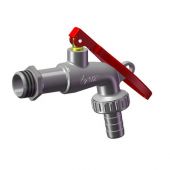 Rubinetto portagomma lucchettabile 1/2'' DN 10 PN 16