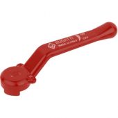 Leva alluminio rossa per valvole e rubinetti Bugatti 1/2"