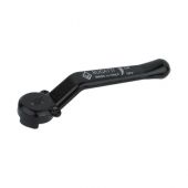 Leva alluminio nera per valvole e rubinetti Bugatti 1/2"