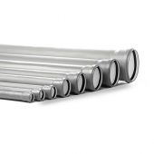 Tubo di scarico HTDM 2 Bicchieri PP3 Valsir 32x500mm