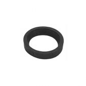 Morsetto sottovaso gomma nera 120x90mm