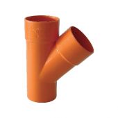 Derivazioni 45° in PVC 315mm avorio per tubi di scarico