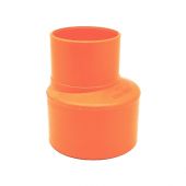 Riduzioni in PVC rosso 40x32mm per tubi di scarico