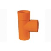 Derivazioni 87° in PVC rosso 32mm per tubi di scarico