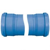 Tubo di scarico a innesto Tri-Plus 2 bicchieri Valsir 40x500mm