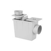 Pozzetto in PVC 100mm per tubi di scarico pluviale