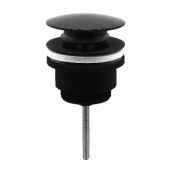 Piletta per lavabo click-clack Lem nera