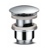 Piletta per lavabo con tappo sempre aperto tondo Lux 1" 1/4