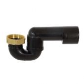 Sifone vasca snodato in PHED con dado in ottone 1"1/4