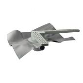 Set doccia a pavimento "Skipper L" con gliglia 400x400mm con foglio 1200mm