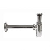 Sifone a bottiglia senza piletta con canna da 25cm Lux 1"1/4