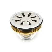 Piletta sifoide per piatto doccia in ceramica tipo Lux 1"1/4