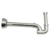 Sifone a S Royal in abs a colonna senza piletta per lavabo 1"