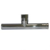 Airpipe valvola di immissione aria cromata 32mm