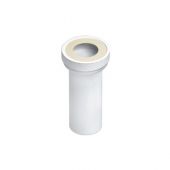 Manicotto diritto per wc terminale liscio 90mm