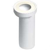Manicotto eccentrico per wc con terminale liscio 90mm