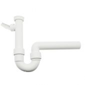 Sifone per lavello ad una bacinella 1"1/2 - 1"1/4 - diam. 40mm