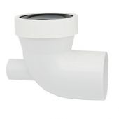 Prolunga wc corta M con guarnizione di tenuta troppo pieno