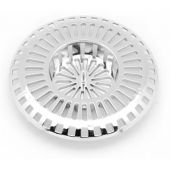 Griglia 9cm per foro lavello 4,5cm bianca