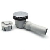 Piletta sifoide per doccia uscita orizzontale 50mm