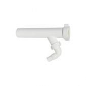 Canotto con attacco lavatrice con dispositivo antirisucchio 1"1/4 x 32mm