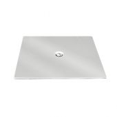 Piastra in acciaio quadrata 150x150mm