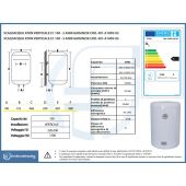 Scaldabagno elettrico Aton 100lt verticale anni 2