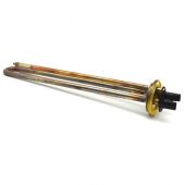 Resistenza diritta su flangia con faston prolungata 1200W x 260mm