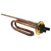 Resistenza curva su flangia con faston prolungato 1200W x 140mm