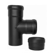 Raccordo a t 90° ffm pellet smaltato 100mm