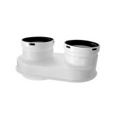 Kit scarico sdoppiato per caldaie a gas condensazione Baxi 