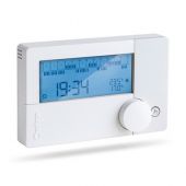 Cronotermostato digitale giornaliero freetime evo biancomm