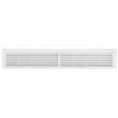 Griglia di aerazione da incasso con rete 706x130mm 