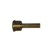 Pozzetto per sonda 1/2 gas conico 5cm per un bulbo 7x9mm