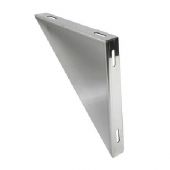 Angolare di supporto in inox per canne fumarie per 130mm