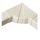Angolo interno per impianti di climatizzazione regolabile 80x60mm con base e coperchio 