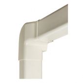 Angolo verticale destro per impianti di climatizzazione 60x45mm con base e coperchio 