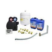 Kit idraulico completo per impianto solare termico circuito forzato 2 collettori